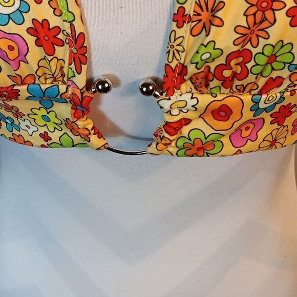 Floral Halter Top - Picture 2 of 6